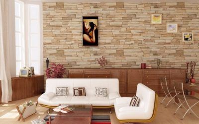 5 ideas interesantes para revestir las paredes del salón de tu hogar