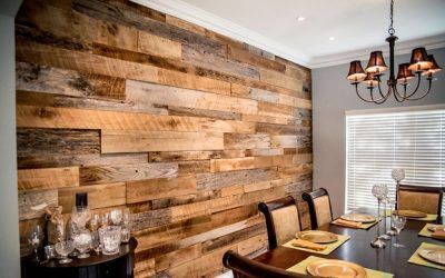 5 formas de decorar paredes con madera y que luzcan genial