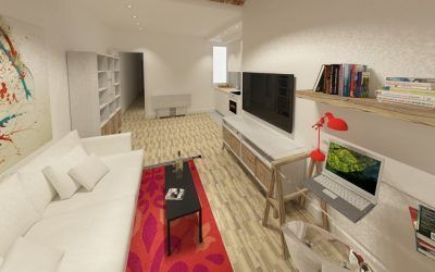 Proyecto y diseño de la reforma de una casa en el centro de Barcelona