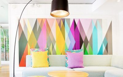 Ideas para decorar nuestro hogar con atractivas figuras geométricas