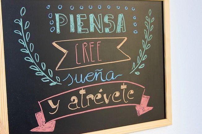 Frases de pizarra