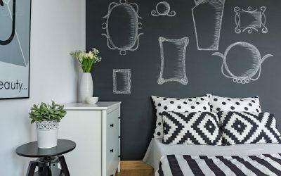 Ideas para pintar las paredes del hogar con pintura de pizarra