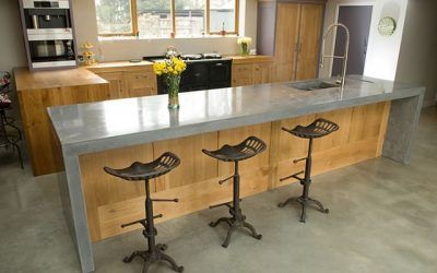 Ideas para combinar la madera y el cemento en el hogar