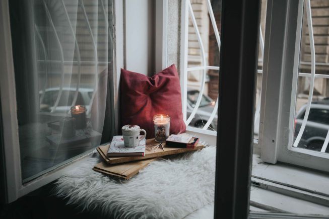 Decoración del hogar en invierno