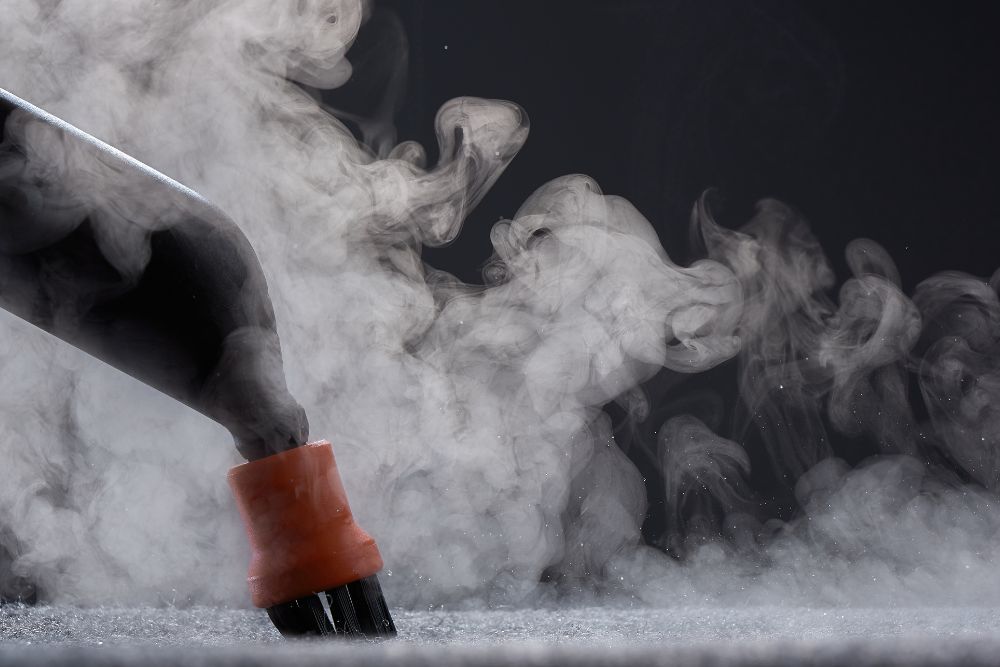 Limpieza a vapor