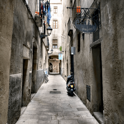 Reforma en el barrio Gótico de Barcelona