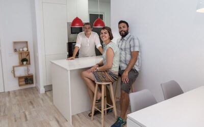 Reforma integral d’un pis per a quatre, carrer Huelva (Barcelona)