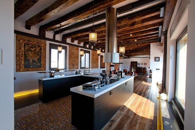 Reforma salón-cocina