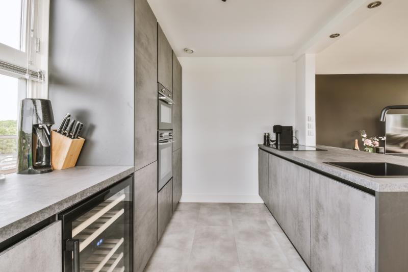 Cocina de hormigón