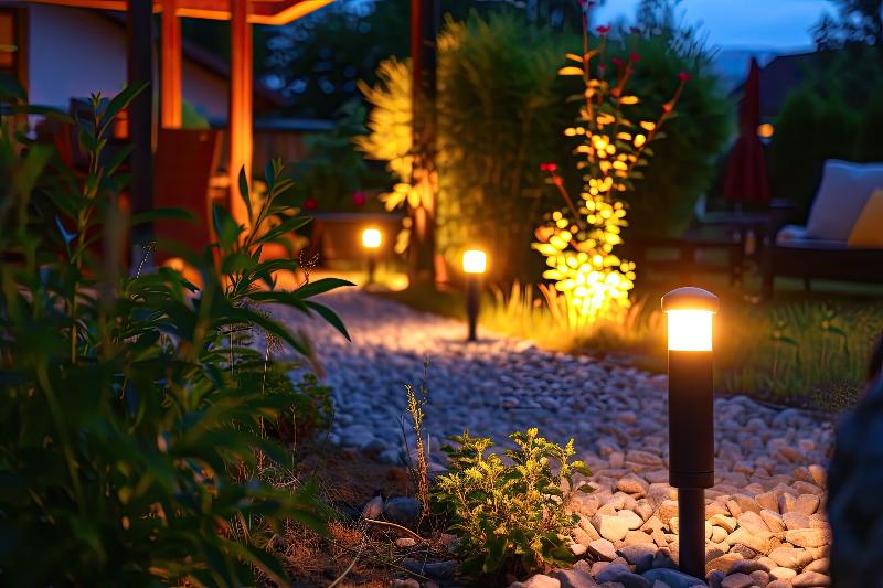 Iluminación de jardines